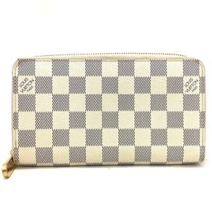 Louis Vuitton Damier Azur Zippy Zip Around Wallet